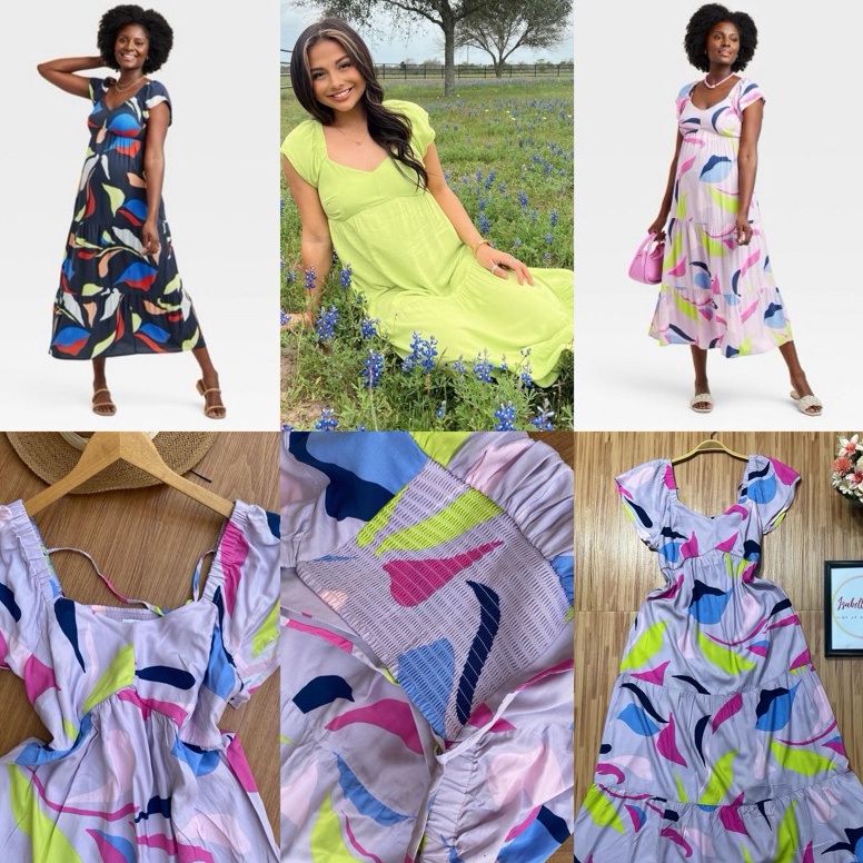 KODE K86E Sale Isabel Babydool Tired Maxi Dress Reject