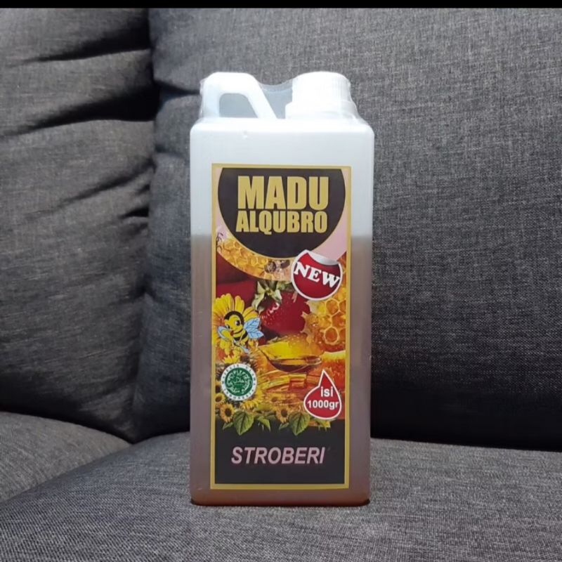 

Madu Al Qubro Stroberi Kemasan 1KG
