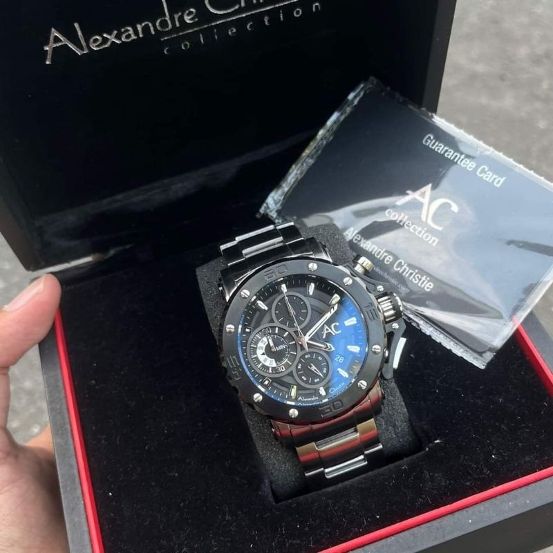 Alexander christie 9205 rantai silver original