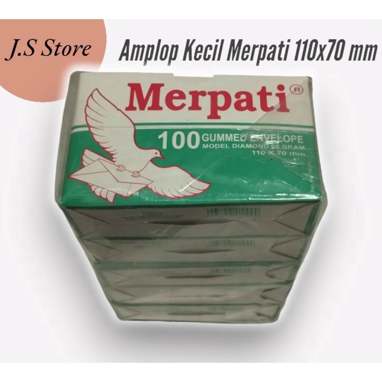 

KODE G4T8 Amplop Merpati Kecil 11x7mm Isi 5 Pack