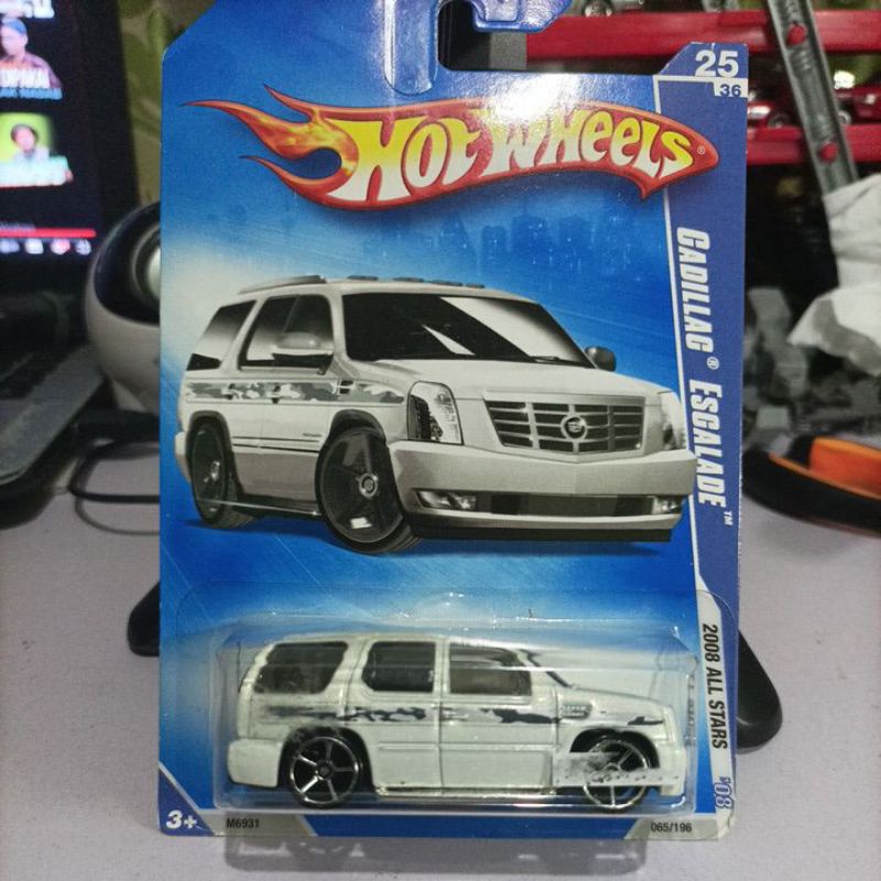 Hotwheels Cadillac Escalade Blue Card