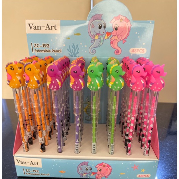 

Harga 1 kotak 48pc pensil bensia pensil cabut susun pensil karakter lucu KUDA LAUT ZC192 KODE I7U6