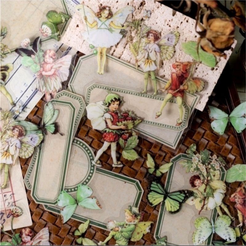 

(KJ067)FAIRY FOREST STICKERS