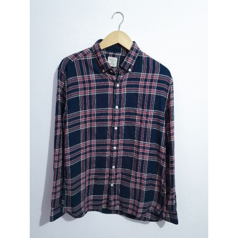Kemeja Flanel Giordano Second Original