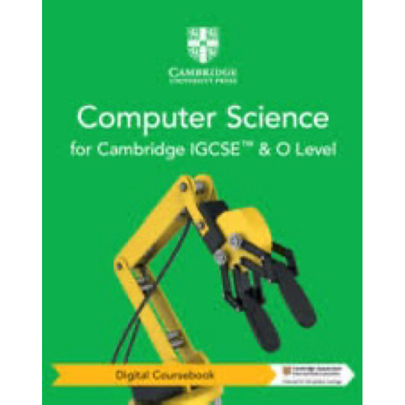 Computer science book for IGCSE & O Level coursebook by cambridge secondhand