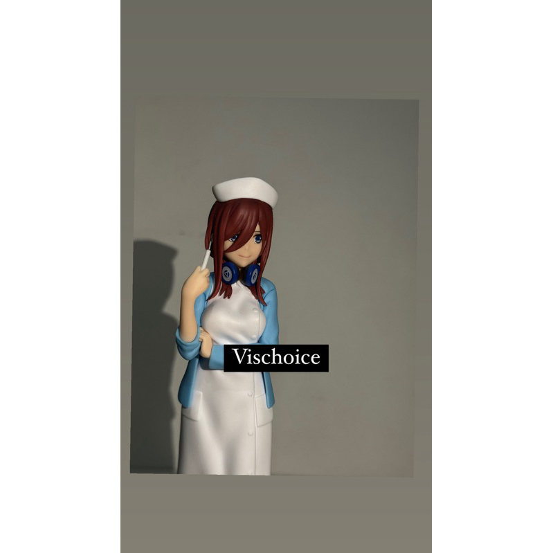 MIKU NAKANO QUINTUPLETS NURSE ANIME MANGA ACTION FIGURE