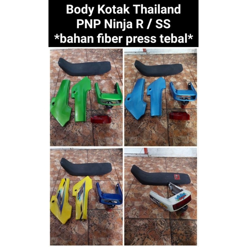 Body kotak belakang thailand fullset ninja R / SS lengkap jok