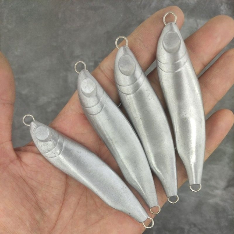 Metal Jig Blank S DOLLAR 10g 15g 20g 30g 40g 60g 80g 100 gram