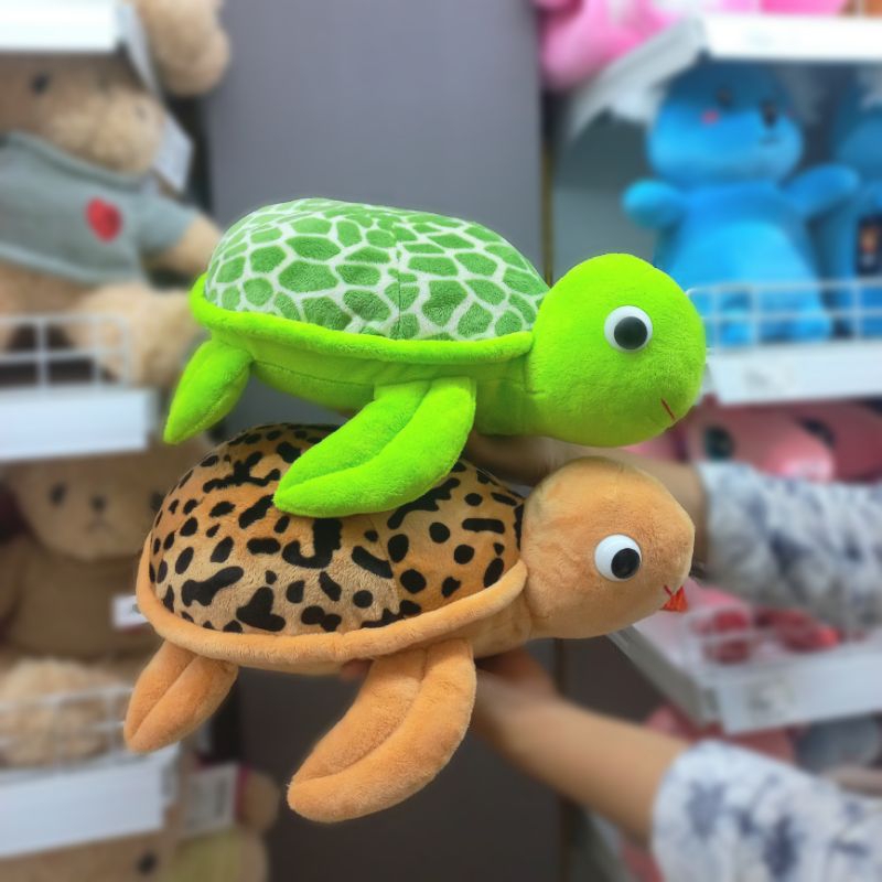 MR.DIY Boneka Penyu/Turtle Plushie Anak-Anak Lucu