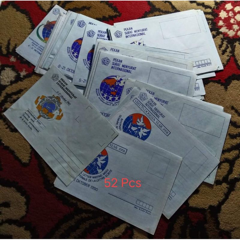 

Sampul Pekan Surat Menyurat Internasional Borongan 52 pcs