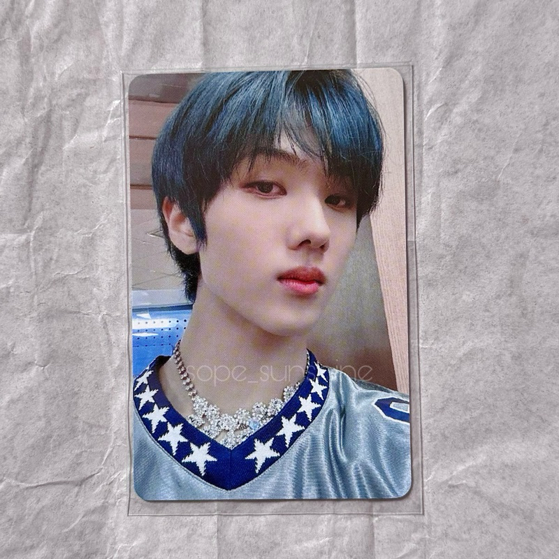 Photocard Jisung istj official nct dream
