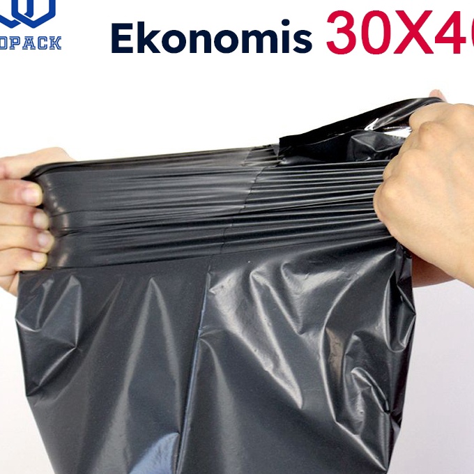 

FG2 polymailer 3x4 Hitam Super hemat isi 1 pcs plastik packing