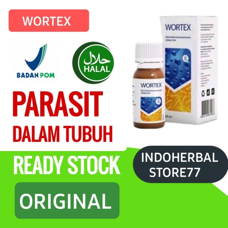 WORTEX ATASI PARASIT DALAM TUBUH SECARA UTUH WORTEX OBAT PARASIT ANTI VIRUS CAIR