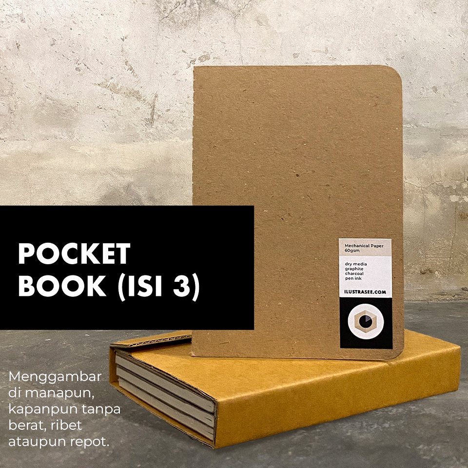 

KODE W6S8 Pocket Book Ilustrasee Secret Club A6 isi 3