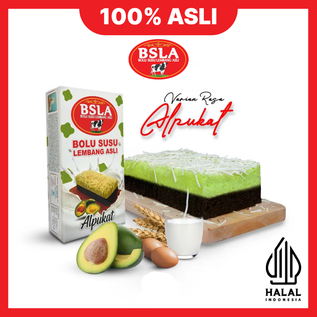 

Bolu Susu Lembang Asli - Alpukat