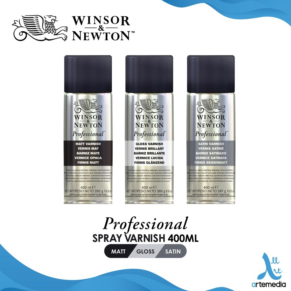 

KODE B9Y4 Winsor Newton Professional Varnish Spray 4ml Pernis Lukis