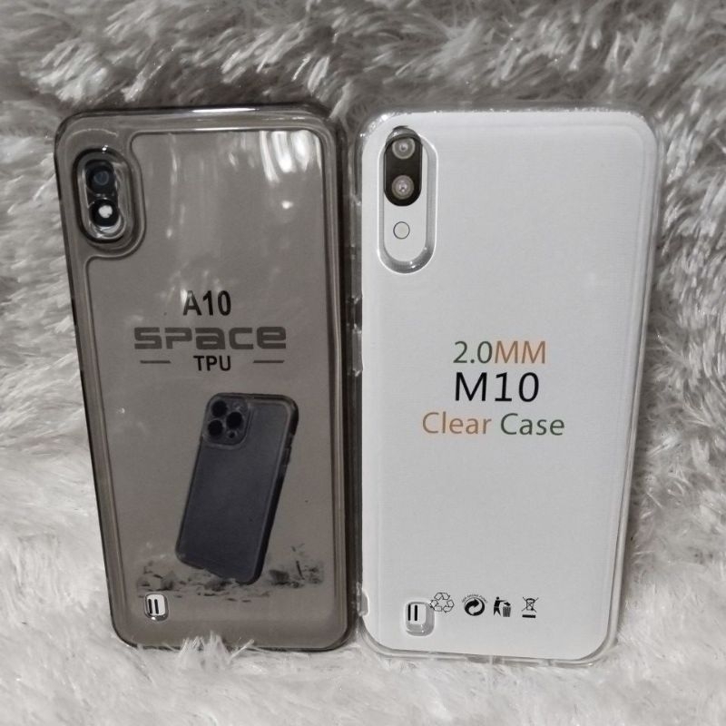 SoftCase Casing SAMSUNG A10/M10 Silikon Clear Bening Transparan Pelindung Belakang hp
