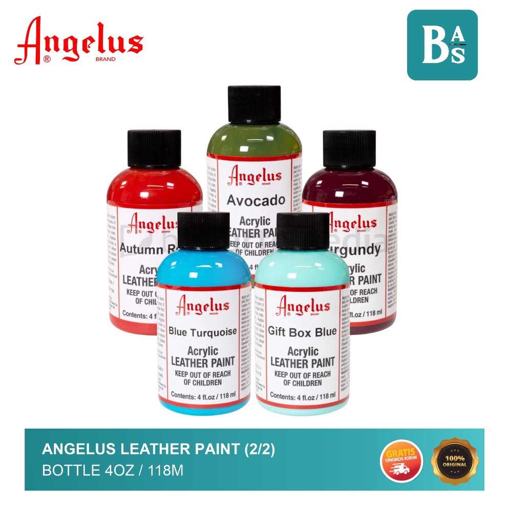 

KODE Q2H7 Angelus Leather Paint 4oz 118ml 22
