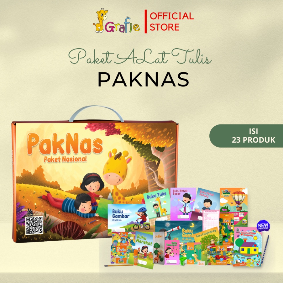 

KODE H3L4 GRAFIE PAKNAS Paket ATK Anak