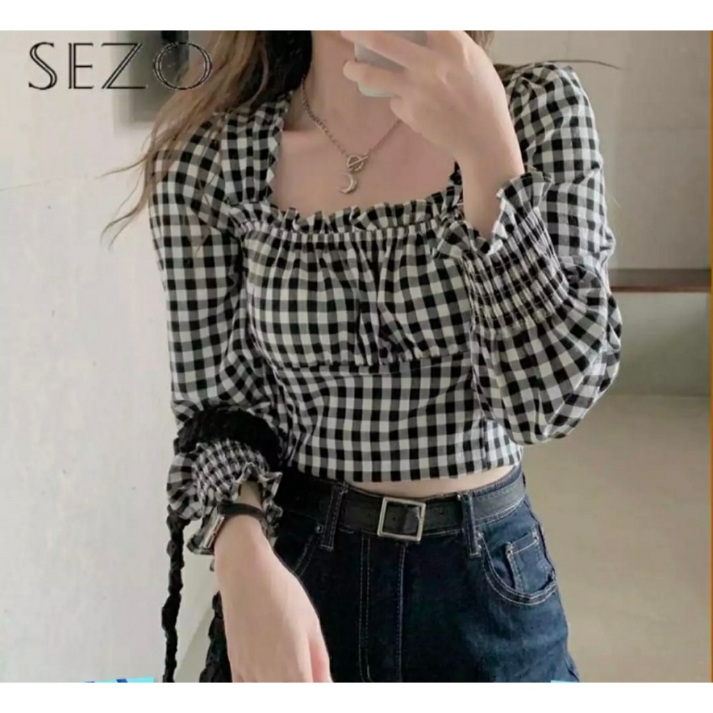 FF Blouse Alena Ld 90 cm P 50 cm B 102 gr Cotton Polyester #4103