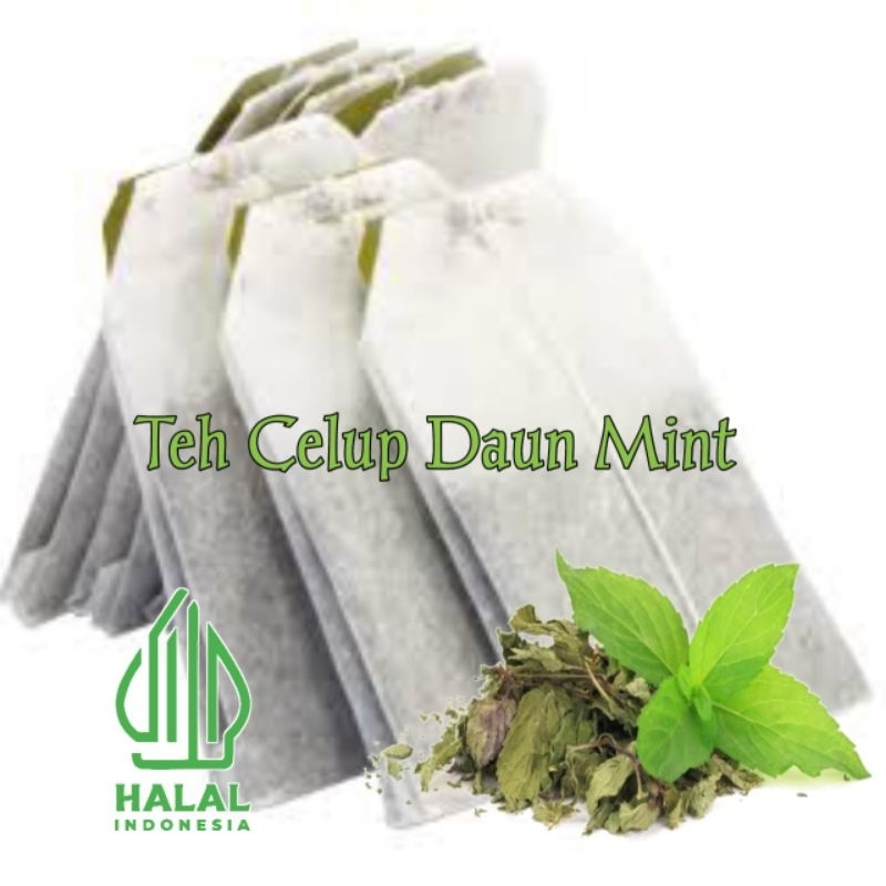 

Peppermint Tea | Teh Daun Mint Kering Isi 20 & 30 Tea Bag / Celup