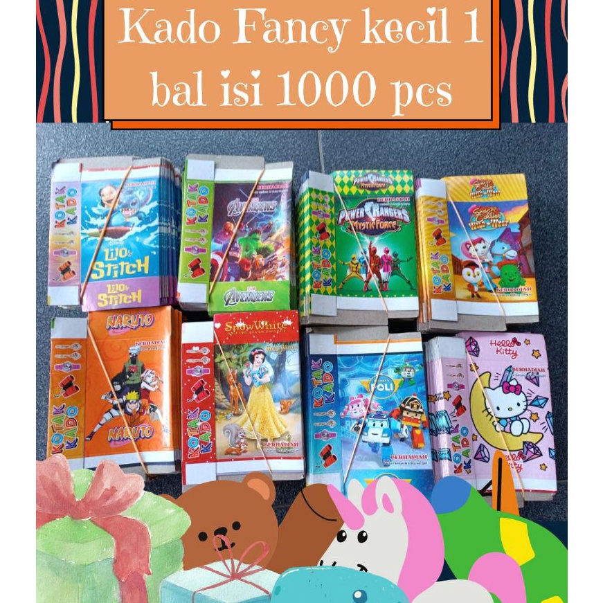 

HJ6 3 KARUNIA KOTAK KADO FANCY TANGGUNG 1 BAL ISI 1 PCS
