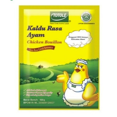 

Totole Kaldu Ayam 100gr - Chicken Bouillon