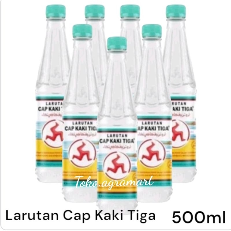 

Larutan cap kaki tiga botol 200 ml dan 500 ml