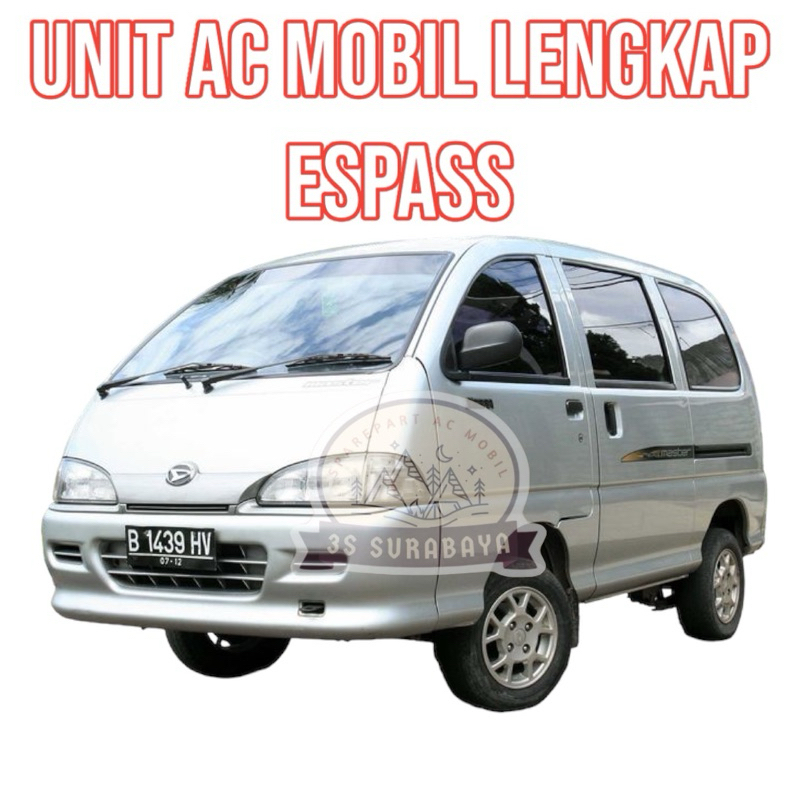 Unit Ac Mobil Espass Daihatsu Tinggal Pasang (Baru/New)