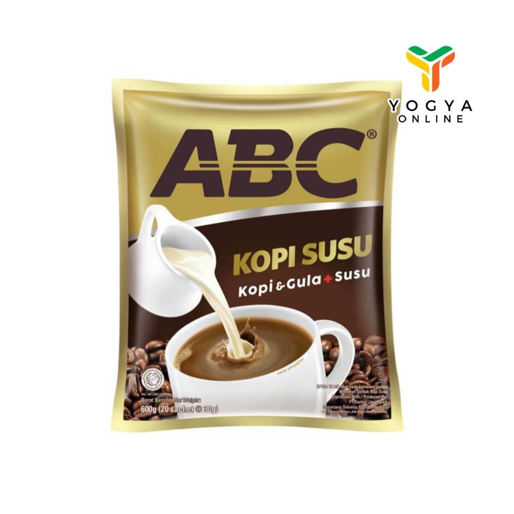 

Abc Bag Susu 20X30 Gram Minuman Kopi