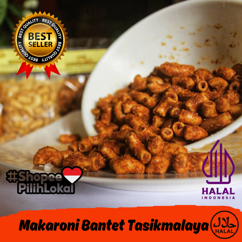 

[ READY STOK ] GROSIR MAKARONI BANTET CAP KOKI - MAKARONI BANTET SICUDLA - MAKARONI BANTAT - MAKARONI BANTET TASIKMALAYA