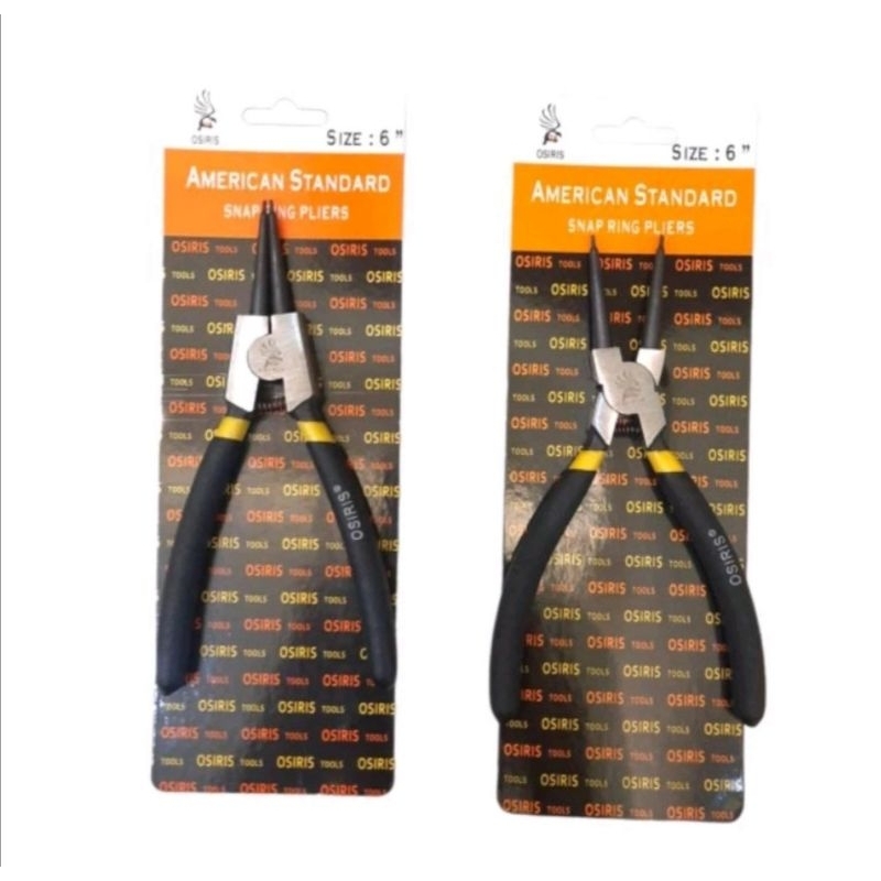 Tang Snap Ring 6 Inch Lurus Osiris (Tutup / Buka) Tang Snap Ring Pliers Circlip / Tang Spi Spy Ameri