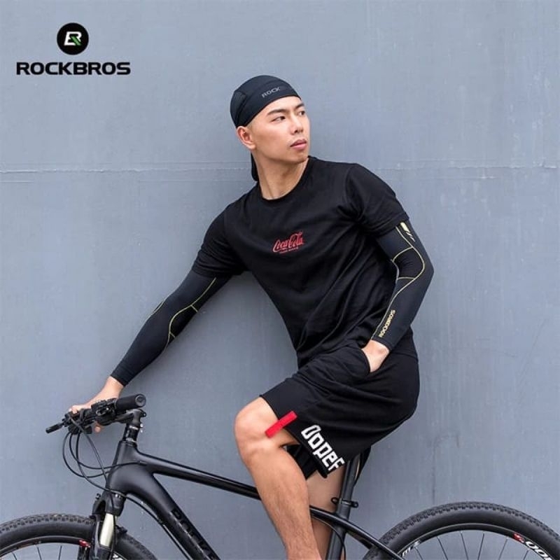 ROCKBROS LKPJ009 BICYCLE CAP TOPI SEPEDA ORIGINAL ROCKBROS VISCOLE FILAMENT SUNCREEN BREATHABLE CAP 