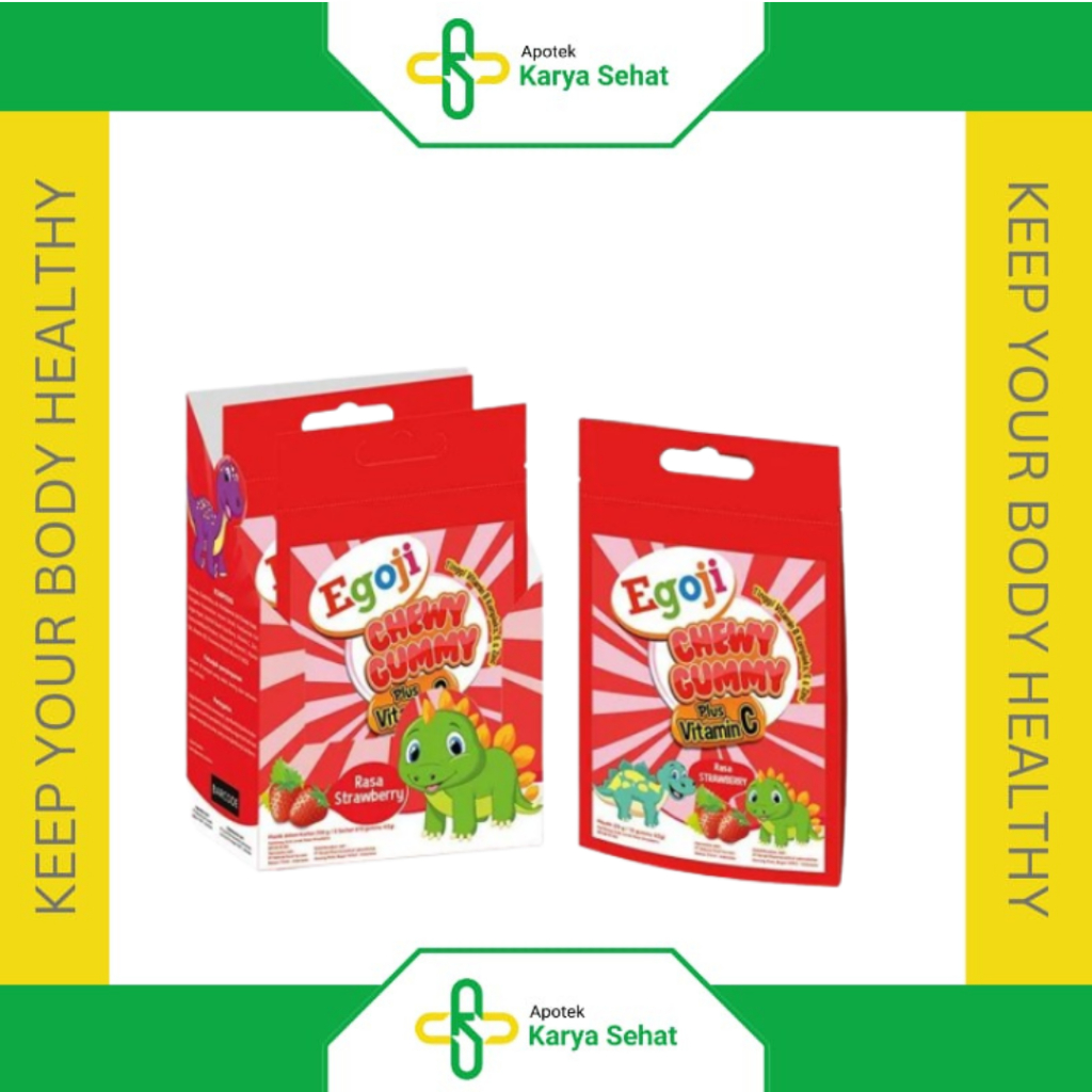 

EGOJI CHEWT GUMMY (PER STRIP)