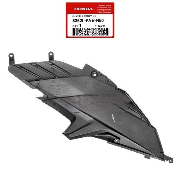 COVER L BODY SIDE SAMBUNGAN BODY KIRI VARIO 110 | 83620-KVB-N50 100% ORI AHM