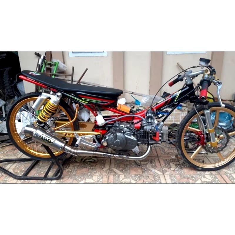 terlaris slincer RKM kompetisi inlet 50mm knalpot drag RKM KOMPETISI ONLY