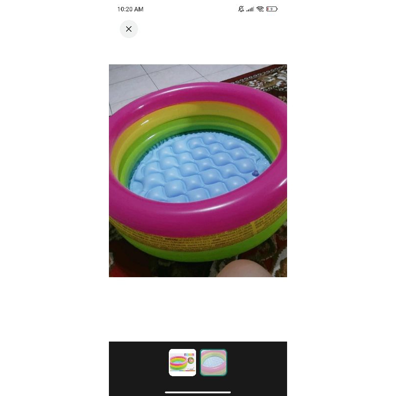 preloved kolam renang bayi