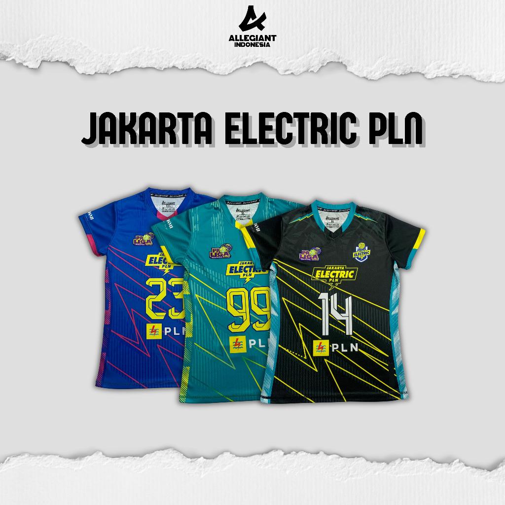 JERSEY FINAL FOUR JAKARTA ELECTRIC PLN PROLIGA VOLI 2024 By APPAREL ALLEGIANT