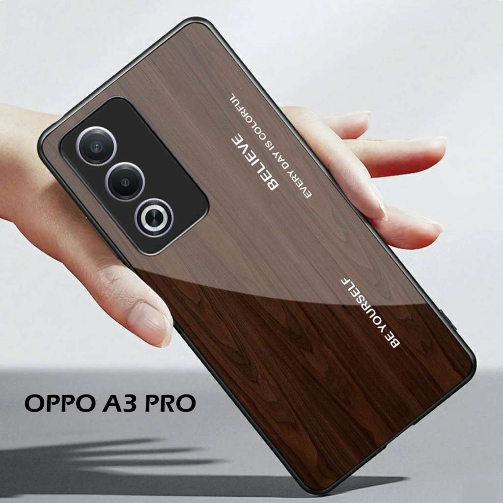 Softcase Kaca OPPO A3 PRO - casing handphone - OPPO A3 PRO [S90]