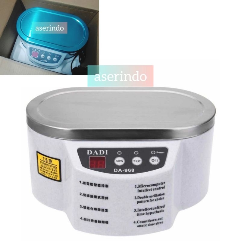 ULTRASONIC CLEANER DADI DA-968 DIGITAL/PENCUCI PCB/MESIN PENCUCI PERHIASAN/PEMBERSIH MESIN PCB