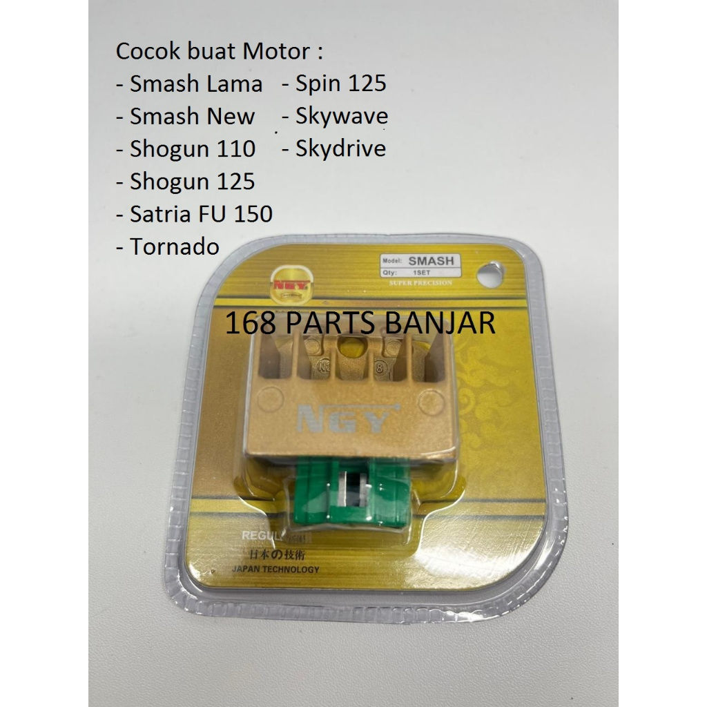 Nagoya Gold Regulator / Kiprok Suzuki Smash Lama / New / Shogun 110 / Shogun 125 / Satria FU 150 / S