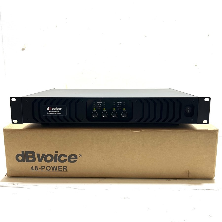 Power dB Voice 48 Power Original Amplifier dBvoice 48 Class D 4 Channel