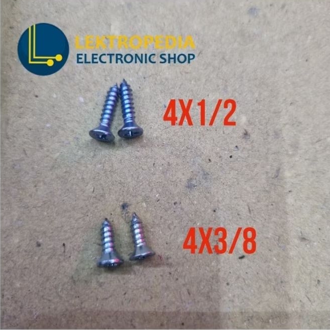 Skrup untuk Box Panel Baut x1 x2 x3 x4 x5 x6 pendek dan panjang