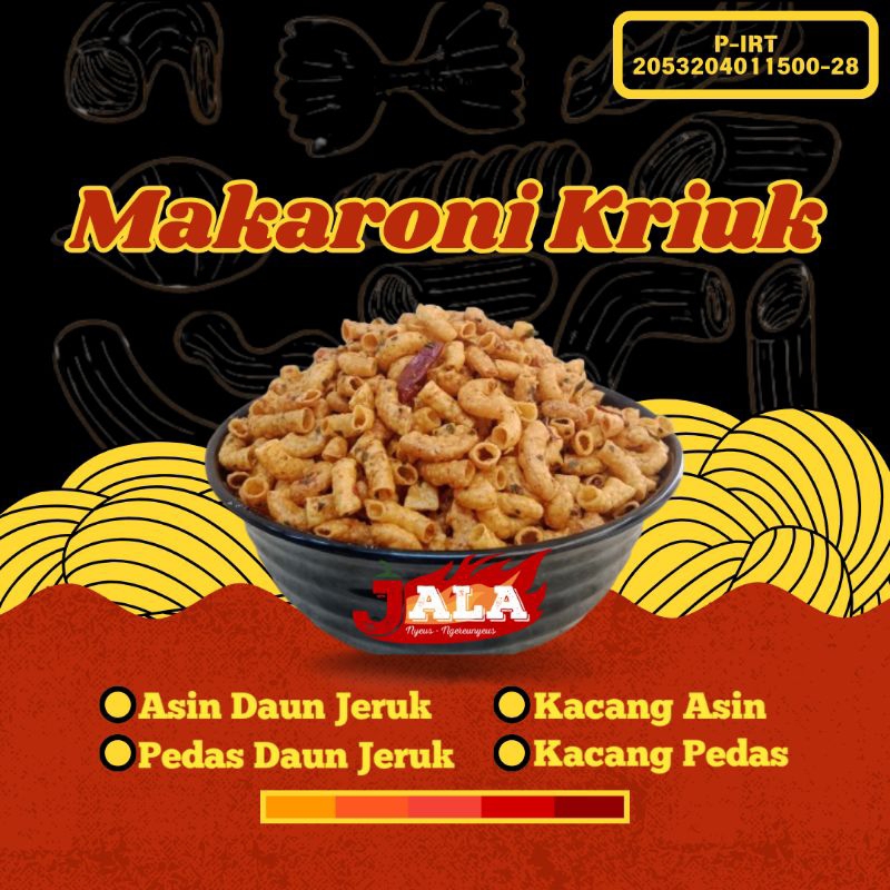 

Makaroni Kriuk/Cemilan Reunyah 500gr