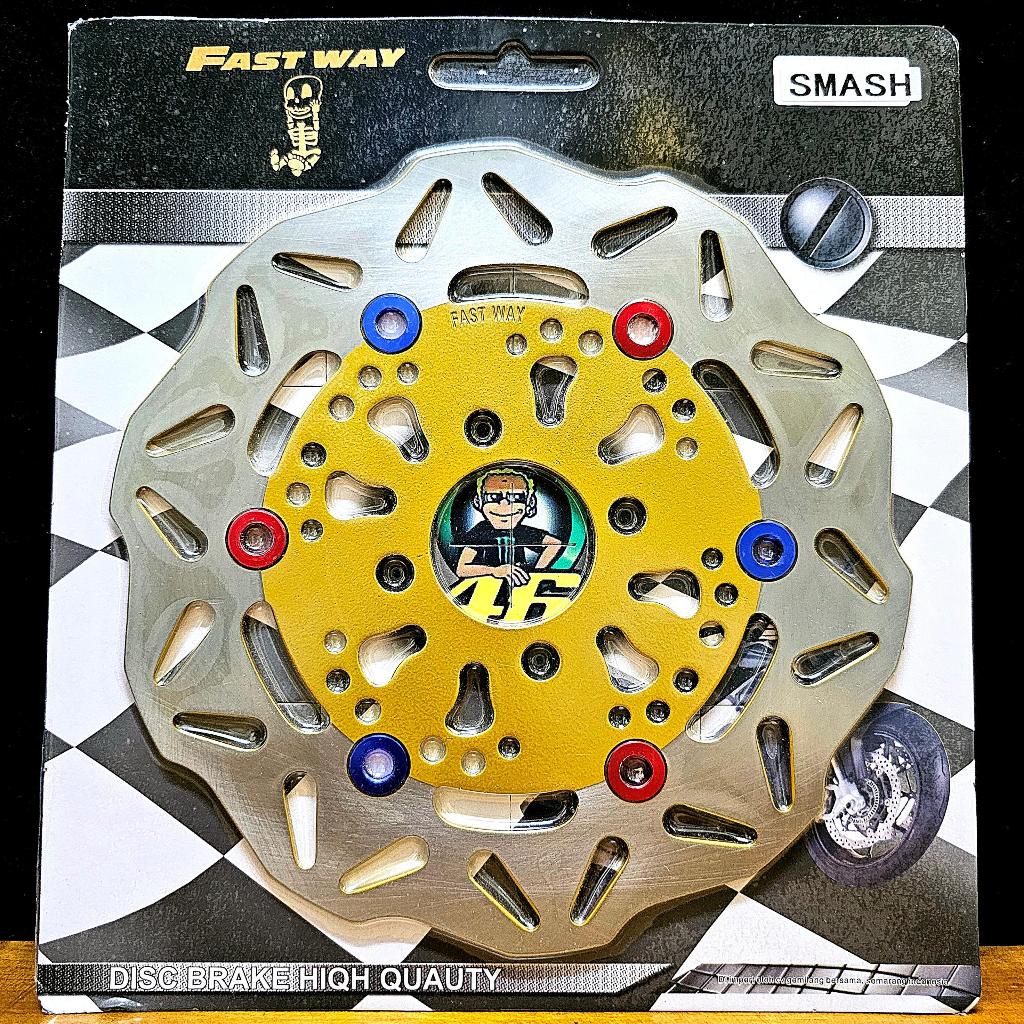 Piringan Cakram variasi gerigi Depan Smash / Spin / Hayate / Arasi / Shogun 125 / Skydrive / Skywave