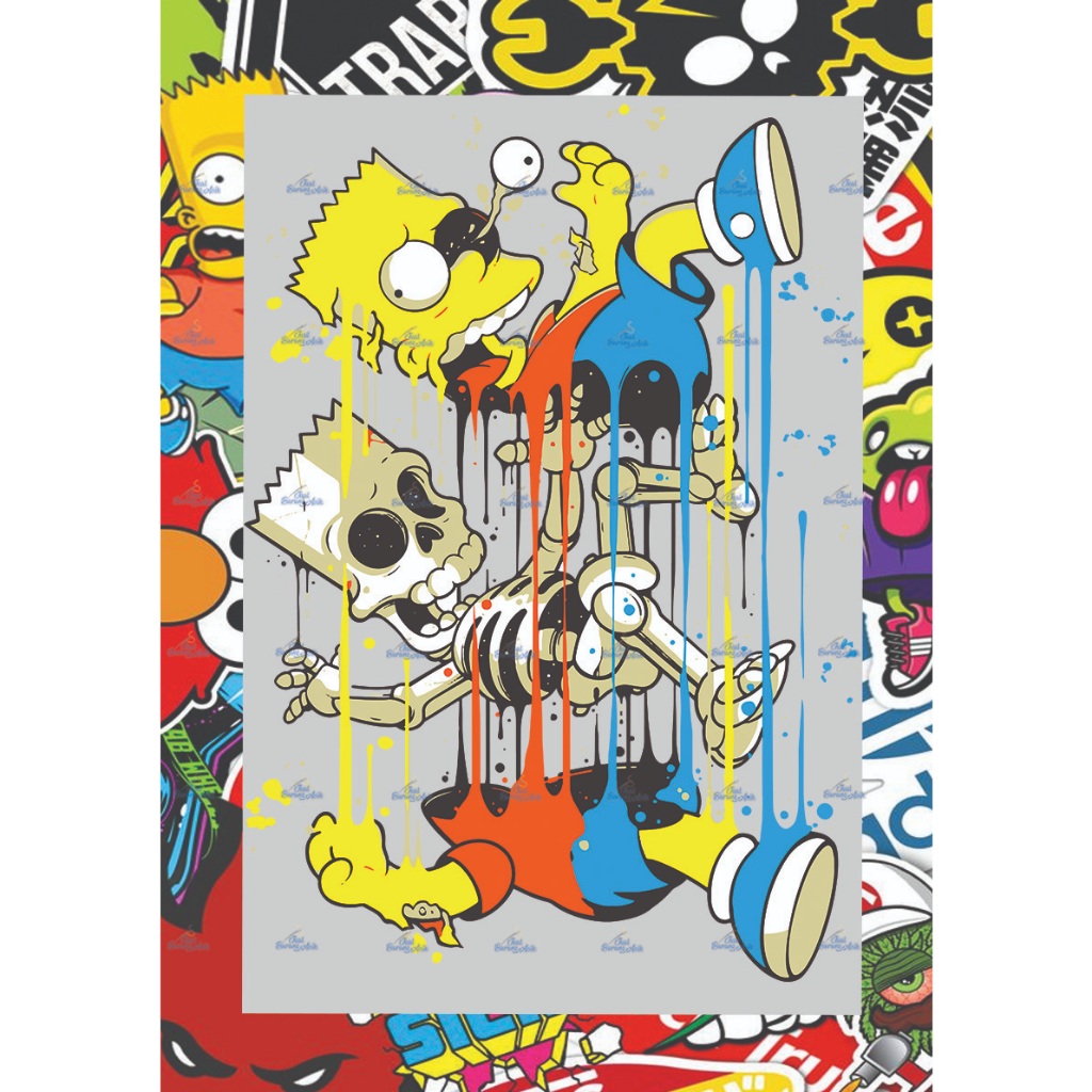 SABLON DTF ANIMASI UKURAN A3 SABLON SETRIKA SIAP PRESS