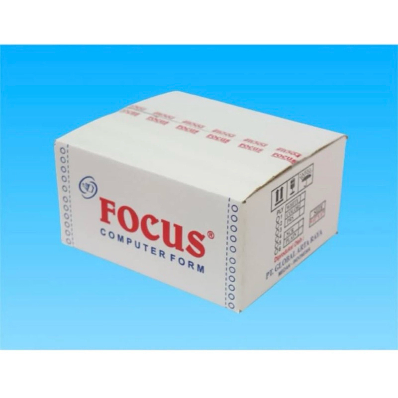 

Kertas Continuous Form Focus 9,5” x 11” (3 ply NCR)