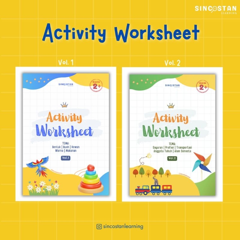 

WIPE and CLEAN Activity Worksheet Anak - Buku Worksheet
