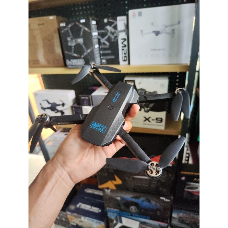 Drone Brushless Dual Kamera Optical flow E88 Max