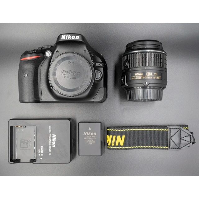 FLASH SALE KAMERA NIKON D5200 no vignet KAMERA NIKON D5200 kit 18 55 mm VR Nikon